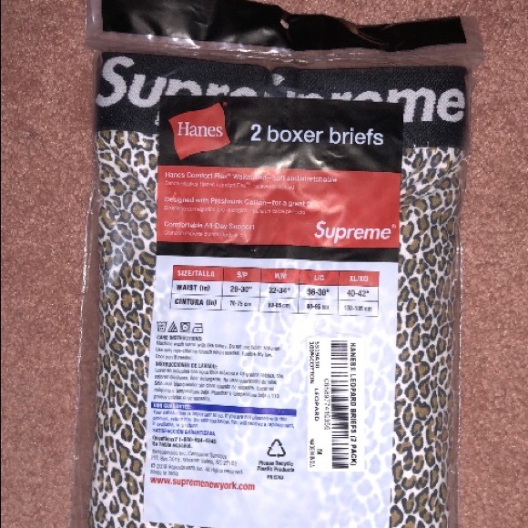 supreme leopard print boxers